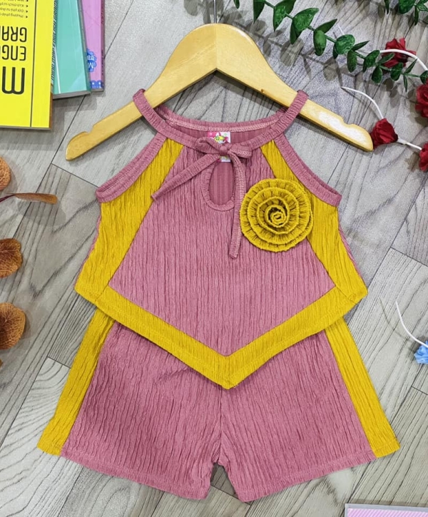 SET THUN NHẬT KIỂU YẾM ĐÍNH HOA 1