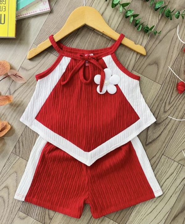 SET THUN NHẬT KIỂU YẾM ĐÍNH HOA 2