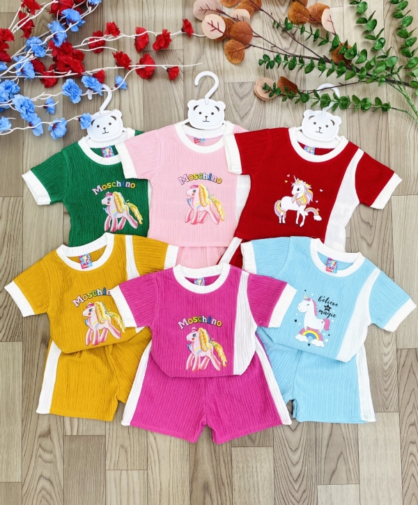 SET NGỰA BẢY MÀU 