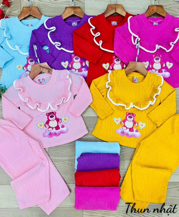 SET THUN SỐP GẤU HỒNG 